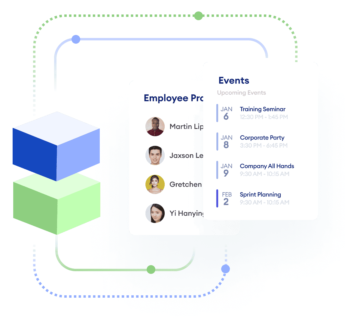 Connect dynamic content