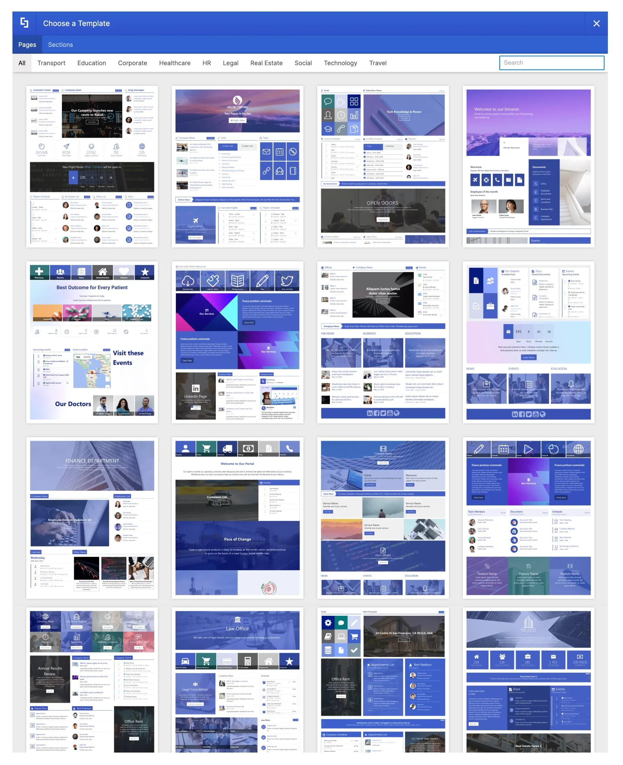 Intranet redesign