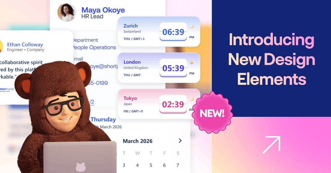What's New in ShortPoint: 7 Design Elements Made for Designing SharePoint Pages