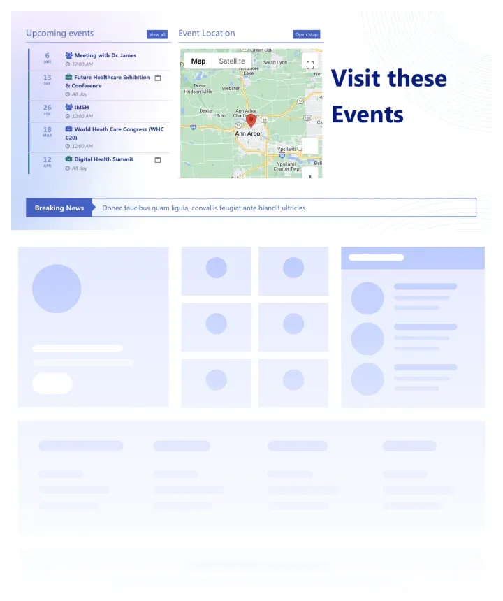 Internal SharePoint site example for knowledge base