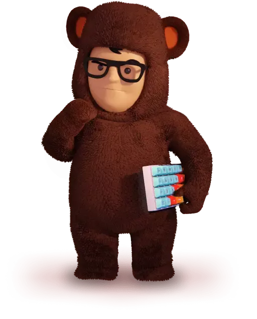 ShortPoint mascot Kevin the Bear