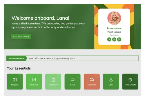 Onboarding Essentials