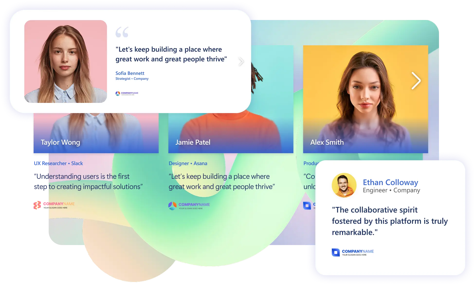 Share Testimonials in SharePoint