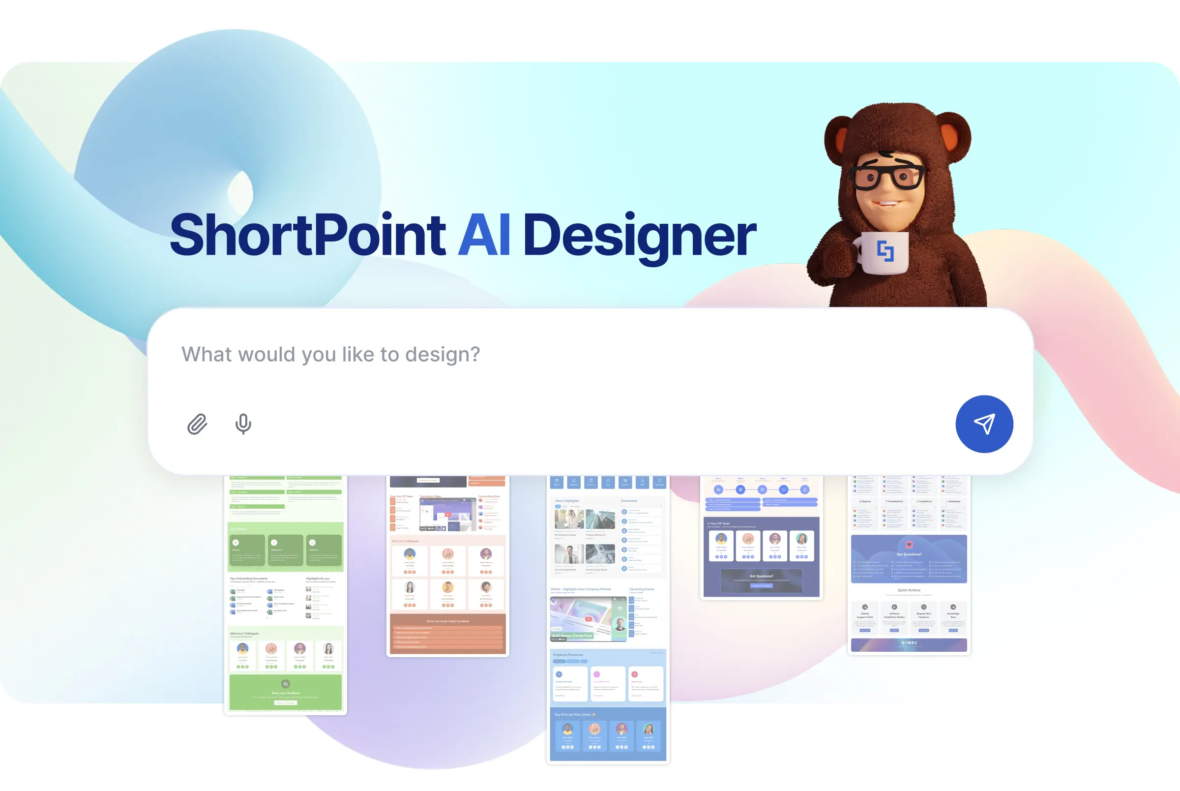 Introducing ShortPoint AI Designer: SharePoint AI for Intranet Page Design