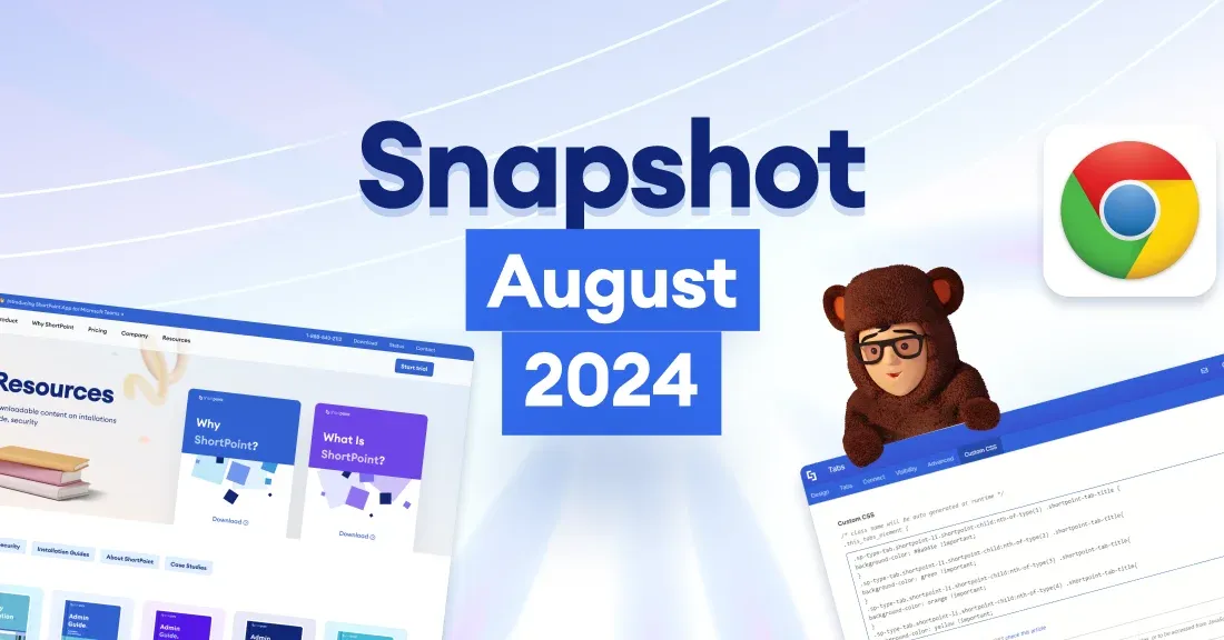 August Snapshot