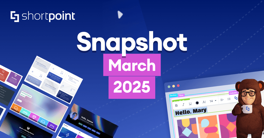 March snapshot