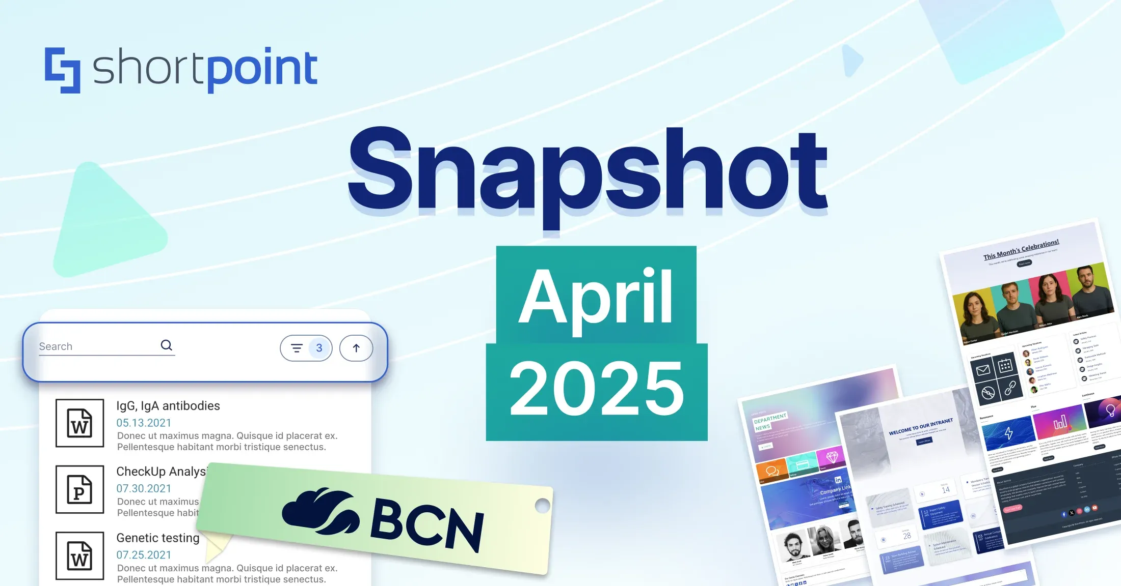 April snapshot