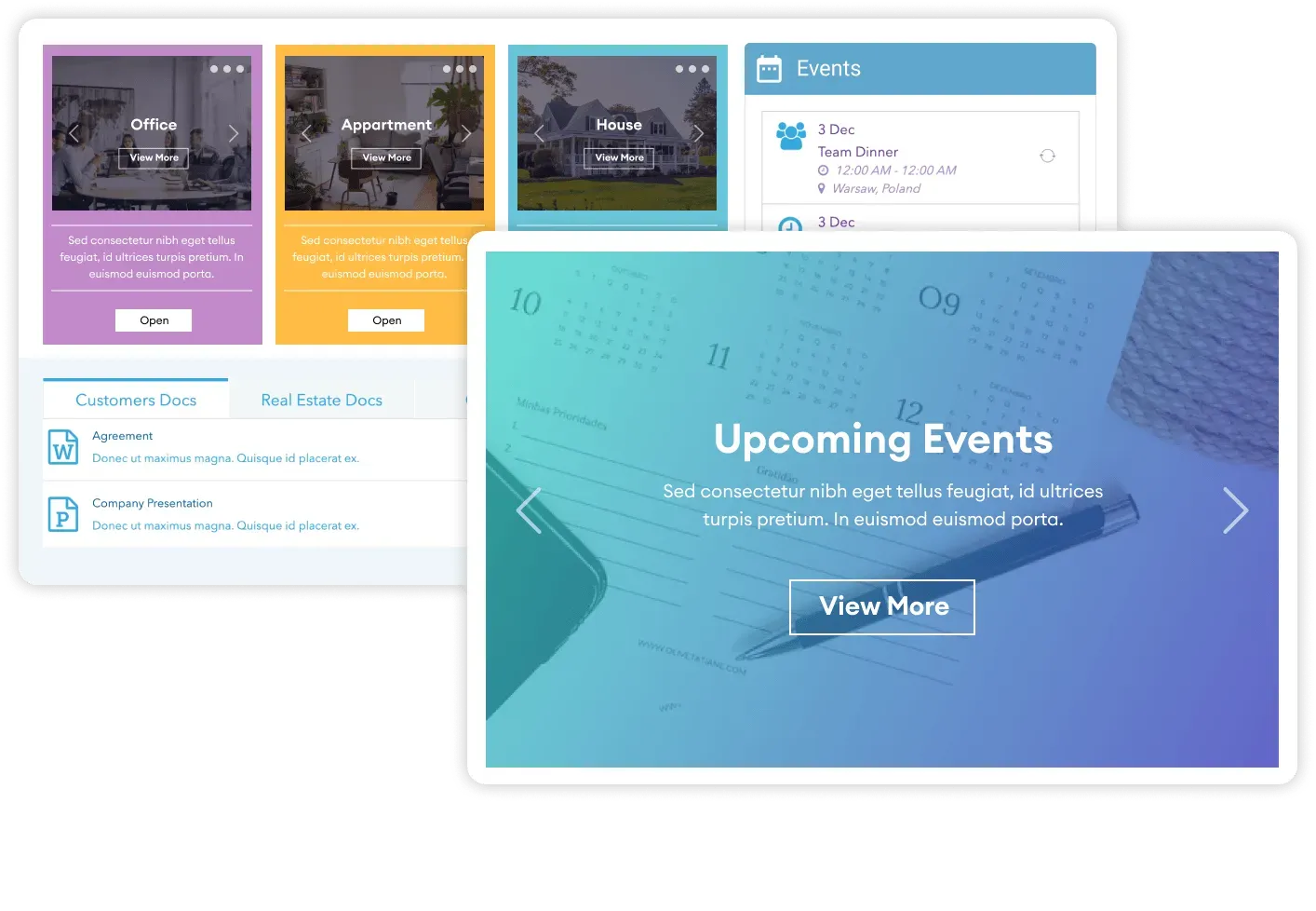 ShortPoint Slideshow element featuring a top SharePoint news story