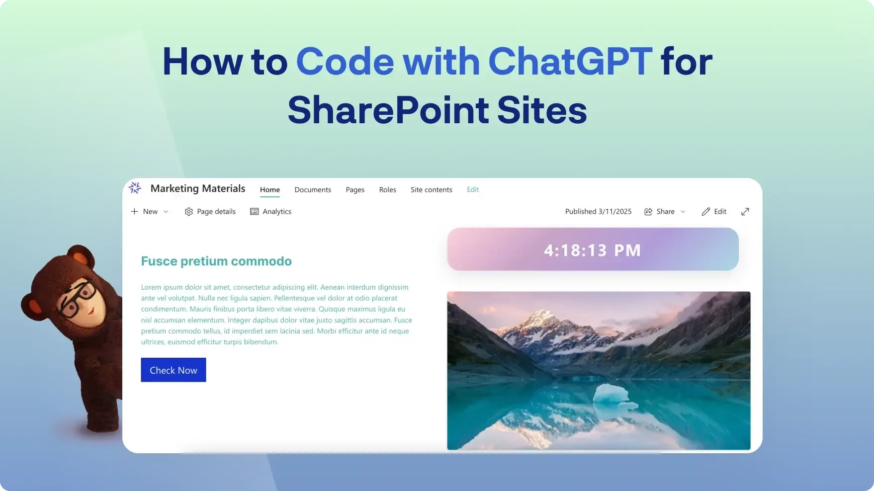Coding in SharePoint: How to Code with ChatGPT