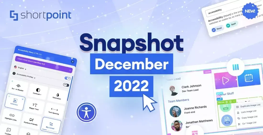 December Snapshot
